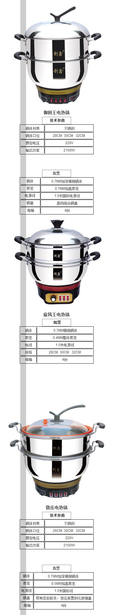 新款電熱鍋